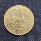 Gold Krugerrand 1 Oz fine gold Coin