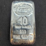 IGR 10 Troy Oz .999 fine silver bar