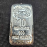 IGR 10 Troy Oz .999 fine silver bar