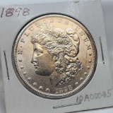 1898 Morgan silver dollar 90% silver coin