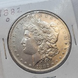 1882-O Morgan Silver dollar 90%silver coin