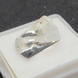 Crazy Cut Clear Quartz Gemstone 6.88ct