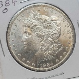 1884-O Morgan Silver dollar 90% silver coin