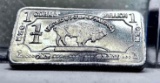 1 Gram Rare Buffalo Cobalt Metal Ingot Bullion