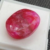 Oval cut Earth mined Pink Ruby beautiful Gemstone 16.99ct