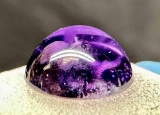 Cabochon Cut 8ct Amethyst Gemstone