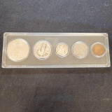 US mint set with silver coins