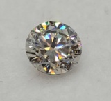 Amazing Round Brilliant Cut Moissanite Diamond .43ct