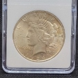 1924 Silver Peace Dollars