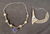 (2) Sterling 925 silver Necklaces