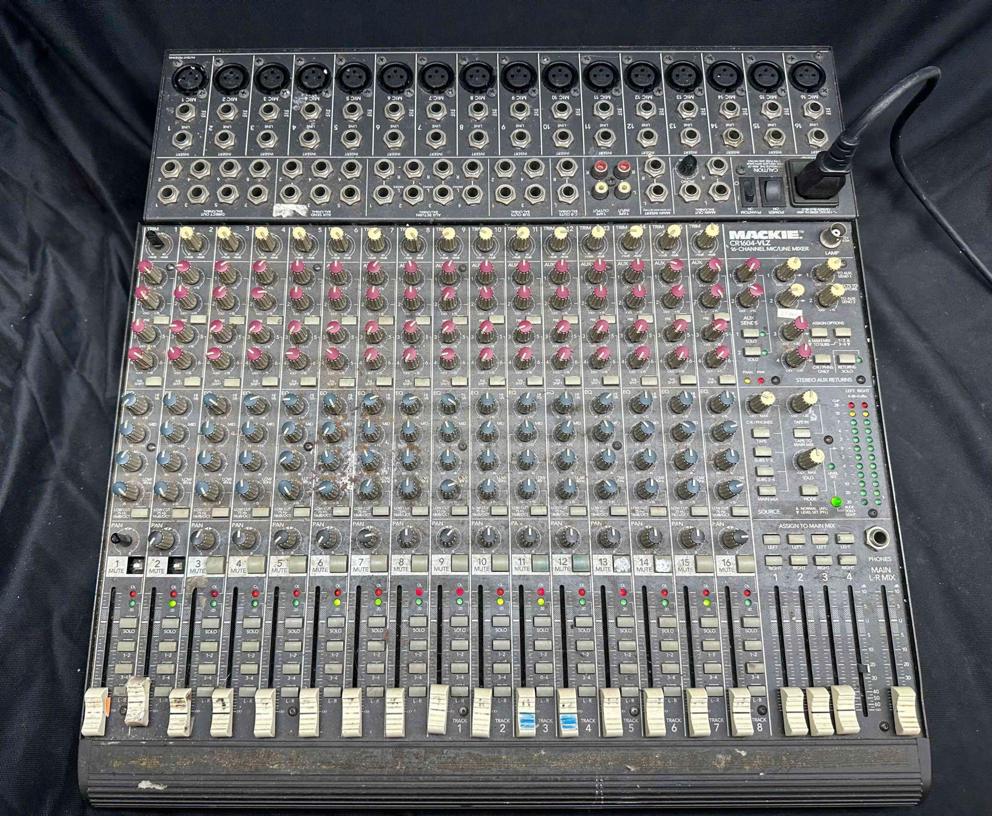 Mackie CR1604-VLZ 16 Channel Mic/Line Mixer | Proxibid