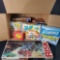 Large box of board games Risk Doodle Dice Slap Ticket To Ride Blink more