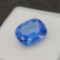 Stunning sea blue Cushion cut Sapphire gemstone 4.73ct