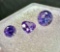 3 Assorted Cubic Zirconia Gemstones 2.9ct Total