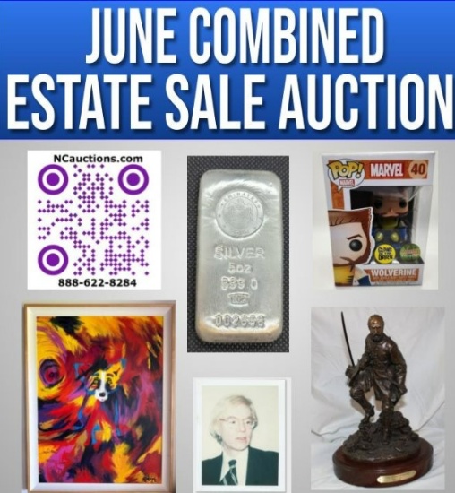 2023 June Combined Collectors Estate Sale Auction