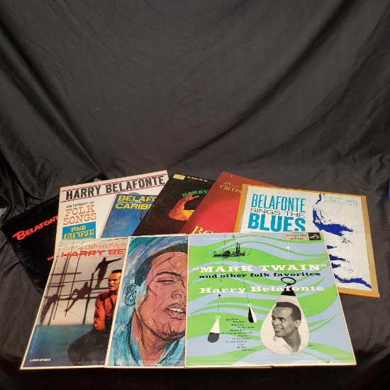 Vinyl collectors inventory of Harry Belafonte VG+ toNM