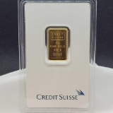 Credit Suisse 5g .999 Fine gold bar