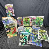 Short Box of Approximately 120 Green Lantern and Flash DC Comics