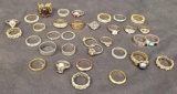 Deco jewelry rings