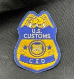 Defunct U.S. Customs Pre 2003 Canine Enforcement Officer K9 Badge Patch Rare