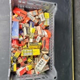 crate of vintage radio tubes most NIB