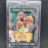 1 of 1 custom Cut Kobe Bryant Basketball Card