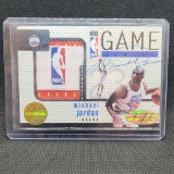 1 of 1 Custom Cut Michael Jordan Basketball Card