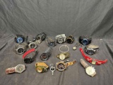 Assorted Fancy Watches. Fossil, DnG, Zoo York more