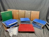 Coin Collector Album Books. Empty for Kennedys, Susan B Anthony?s more