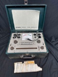 Knight 600A Vacuum Tube Tester With Manual & Extra Tube Data