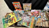Long Box Approx 250 Comics Warlord, Wildcats, Shadowhawk, DC, Marvel, indy more