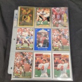 1980s-1990s Football cards HOF Players