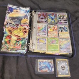 Binder of pokemon cards With Jombo cards WOTC Holos