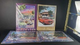 4 Fallbrook car show posters LE with signatures