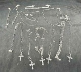 Approximately 17 925 Silver Chains and Necklaces