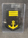 WW2 Japanese Naval Ratings Patch with provenance