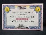 WW2 Postal Savings Plan United States Defense - Purchased Stamps