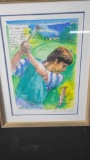 Fred Couples Framed Limited Edition Painting # 47/50