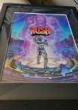 Rush 8x10 Lenticular Framed Limited Edition