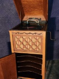 Oak 1920's Pathe Phonograph