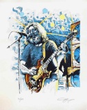 Grateful Dead Visual Artist AJ Masthay ?Sugaree? Jerry Garcia Portrait Limited 1187/1400