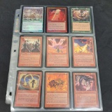 Magic the gathering cards from early 1990s-2000s