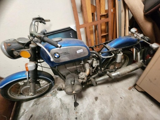 BMW Motorcycle Project Bike no papers not running