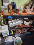 Misc Lot Glassware Collectibles Housewares etc. was 115