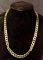 Mens 24 Inch 10K Yellow Gold Necklace