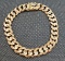 Mens 7 Inch 18K Rose Gold Vintage Bracelet
