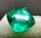 Bright Green 7ct Square Cut Alien Glow Emerald