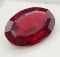 Oval Cut Red Ruby gemstone 5.12ct