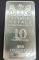 RMC 10 Troy Oz .999 fine silver bar