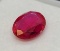 Oval cut Red Ruby gemstone 2.70ct